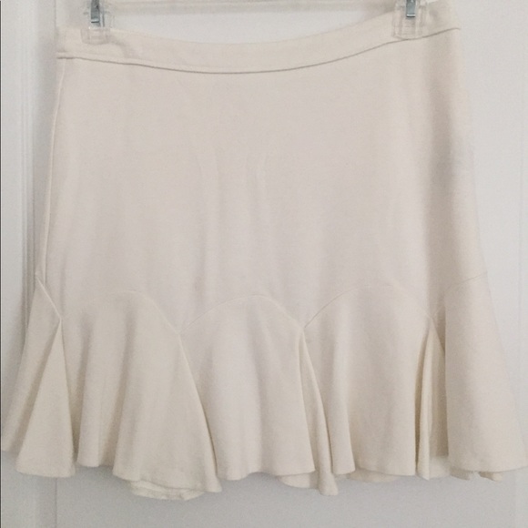 Vince Camuto Pleated White Skirt - Picture 3 of 7